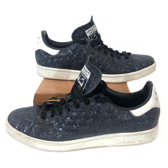 adidas Shoes - Adidas Stan Smith snakeskin design sneakers